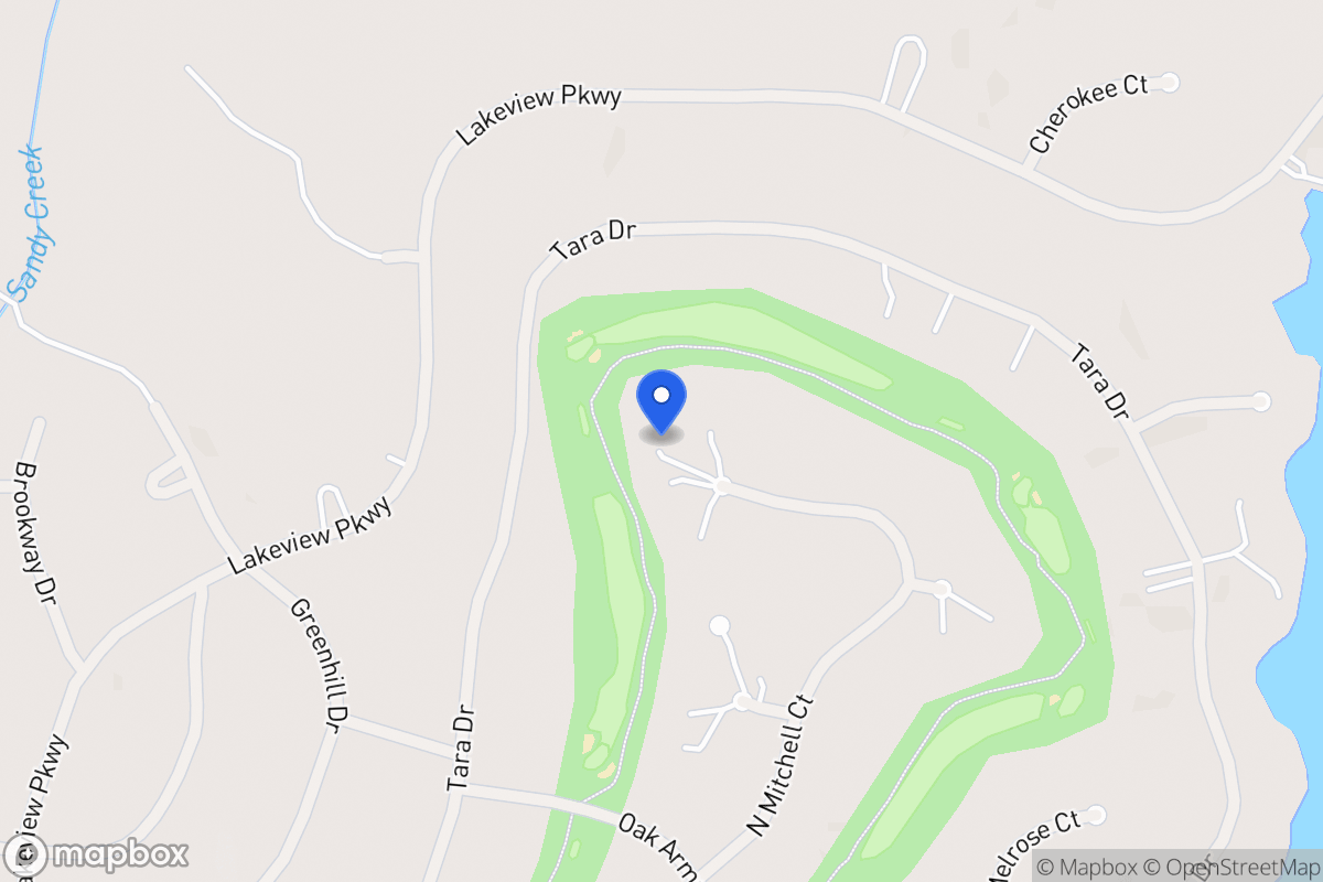 Map of 7379 N Mitchell Ct
