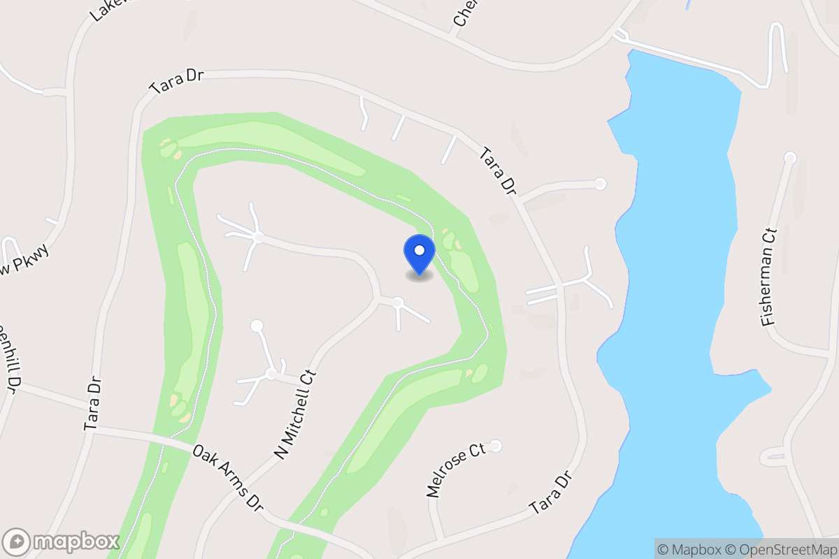 Map of 7388 Ohara Ct