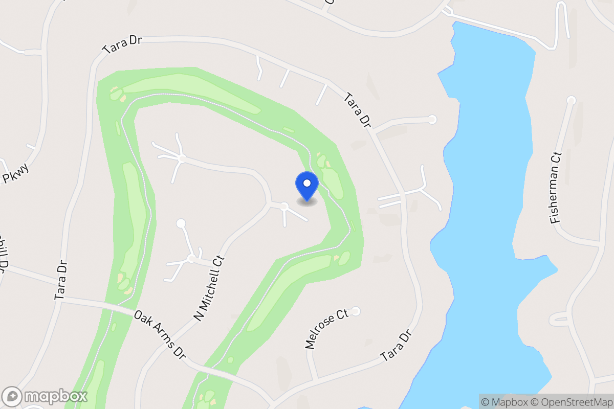 Map of 7389 Ohara Ct
