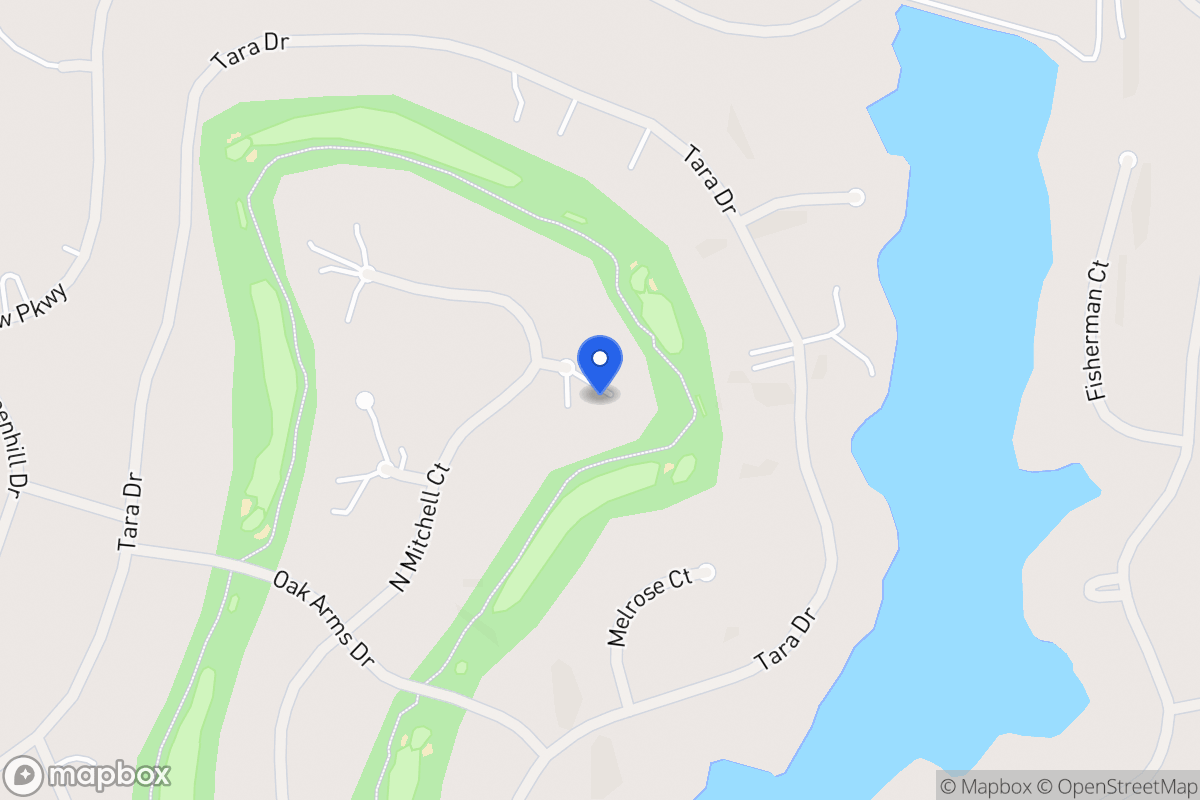 Map of 7390 Ohara Ct