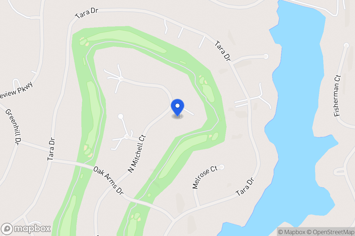Map of 7391 Ohara Ct
