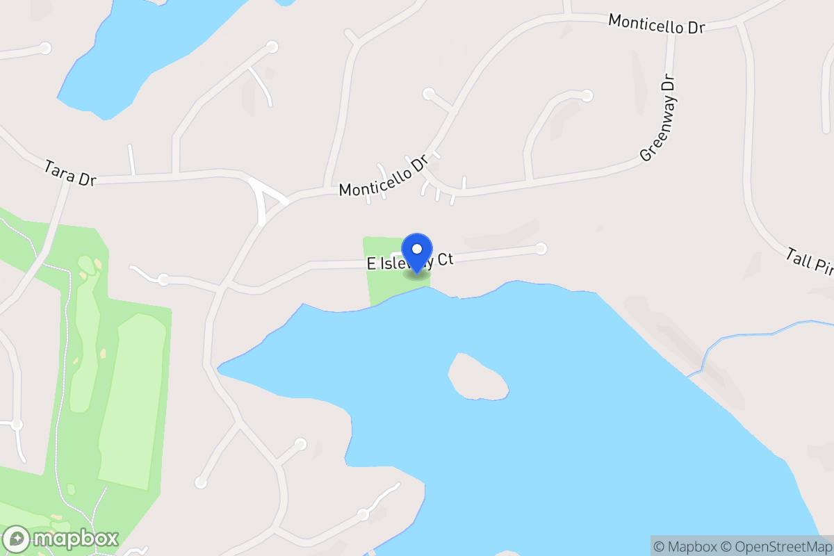 Map of E Isleway Ct