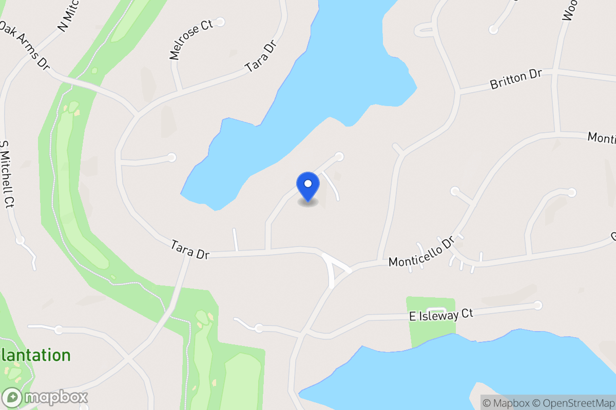 Map of 7121 A Greenleaves Ct