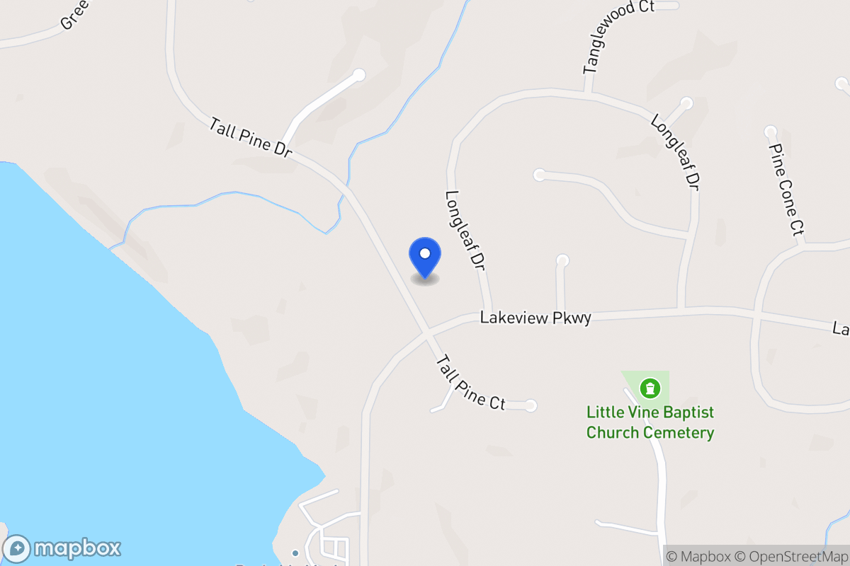 Map of 8006 Tall Pine Dr