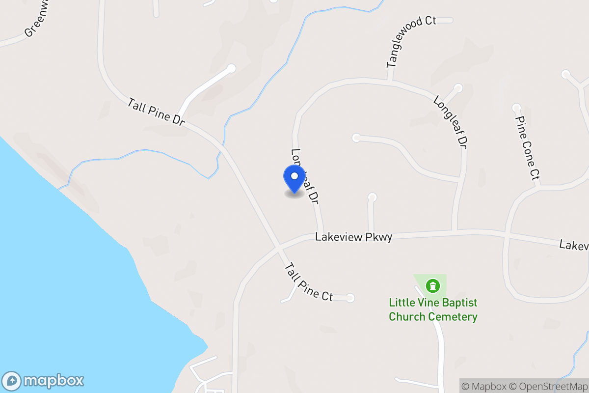 Map of 8010 Longleaf Dr