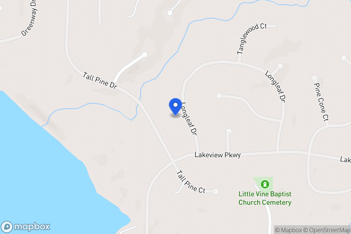 Map of 8012 Longleaf Dr
