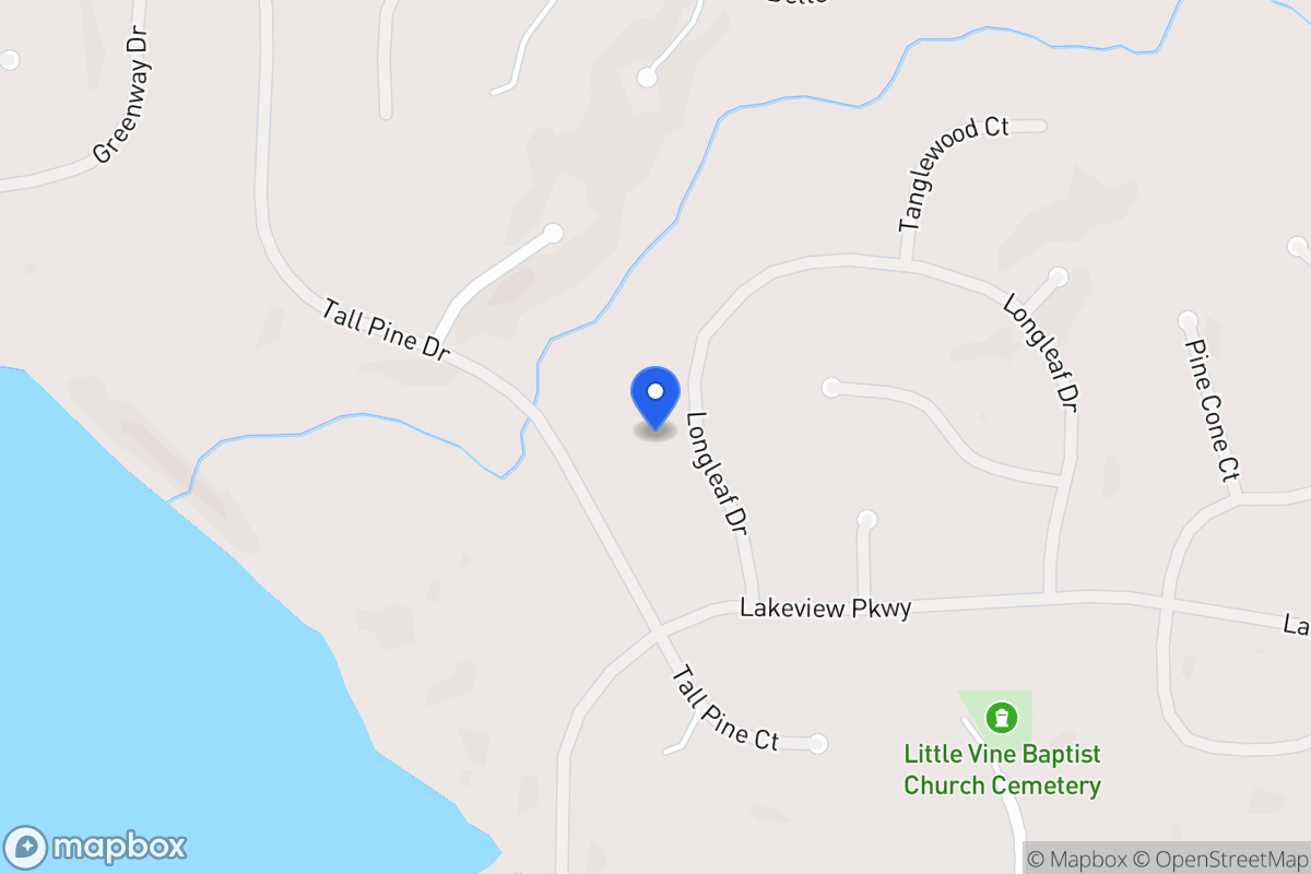 Map of 8013 Longleaf Dr