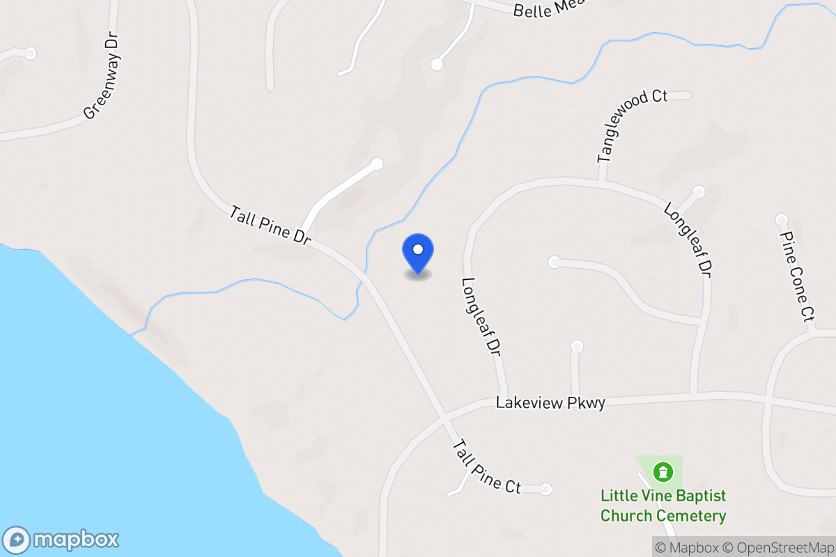 Map of 8014 Longleaf Dr