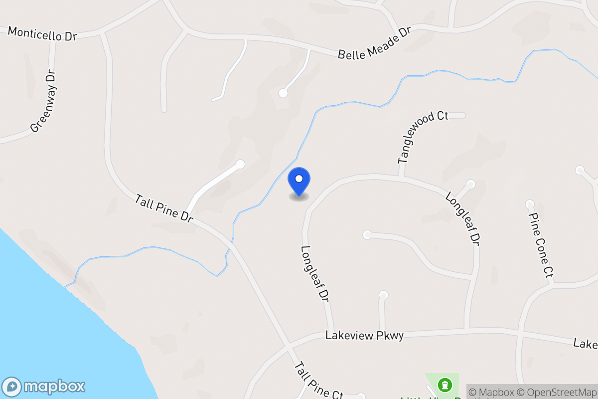 Map of 8017 Longleaf Dr