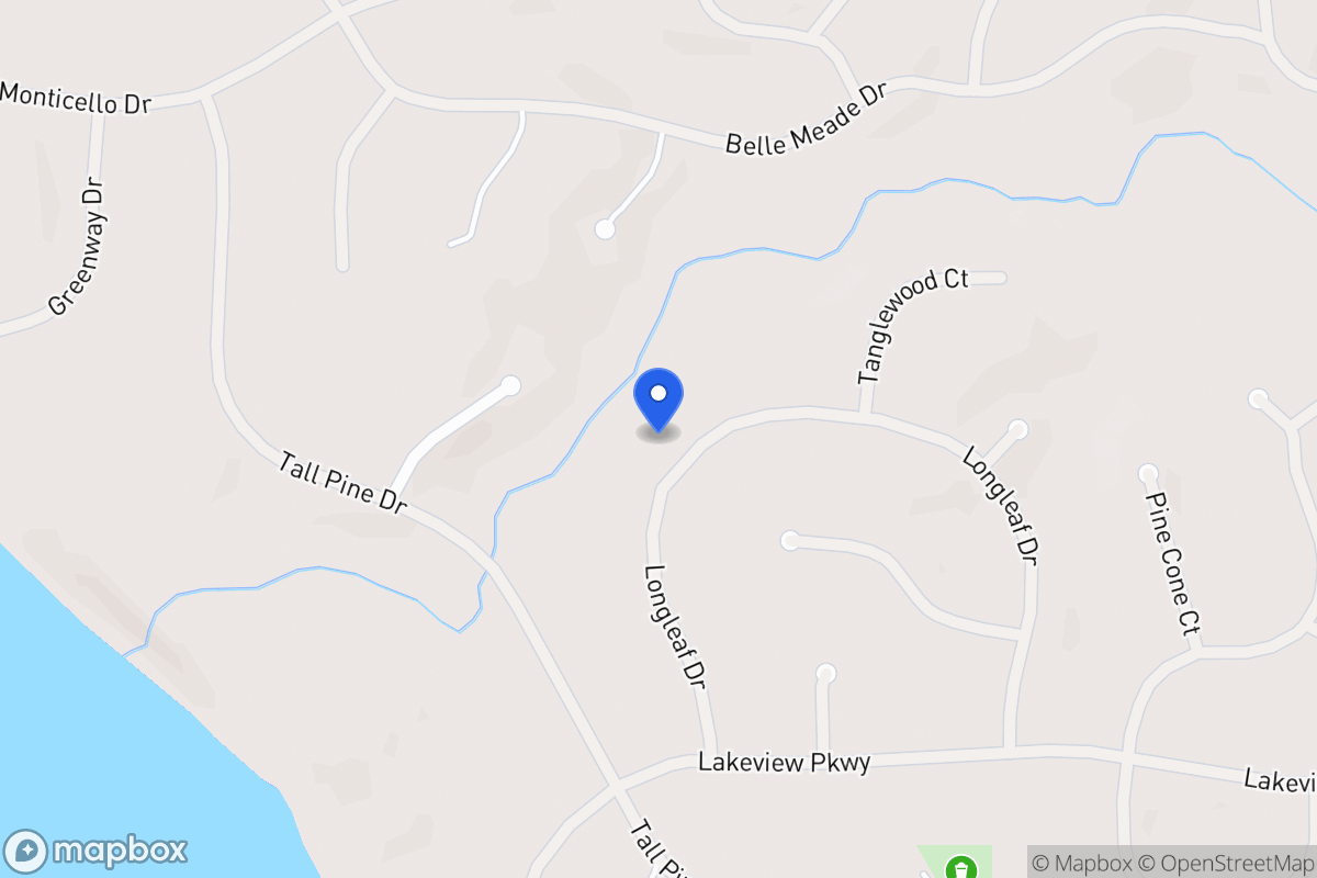 Map of Longleaf Dr
