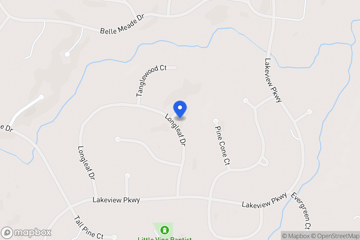 Map of 8032 Longleaf Dr