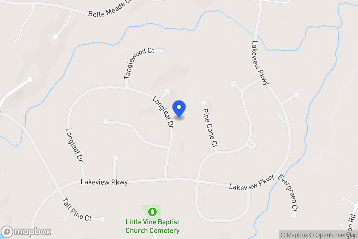 Map of 8034 Longleaf Dr
