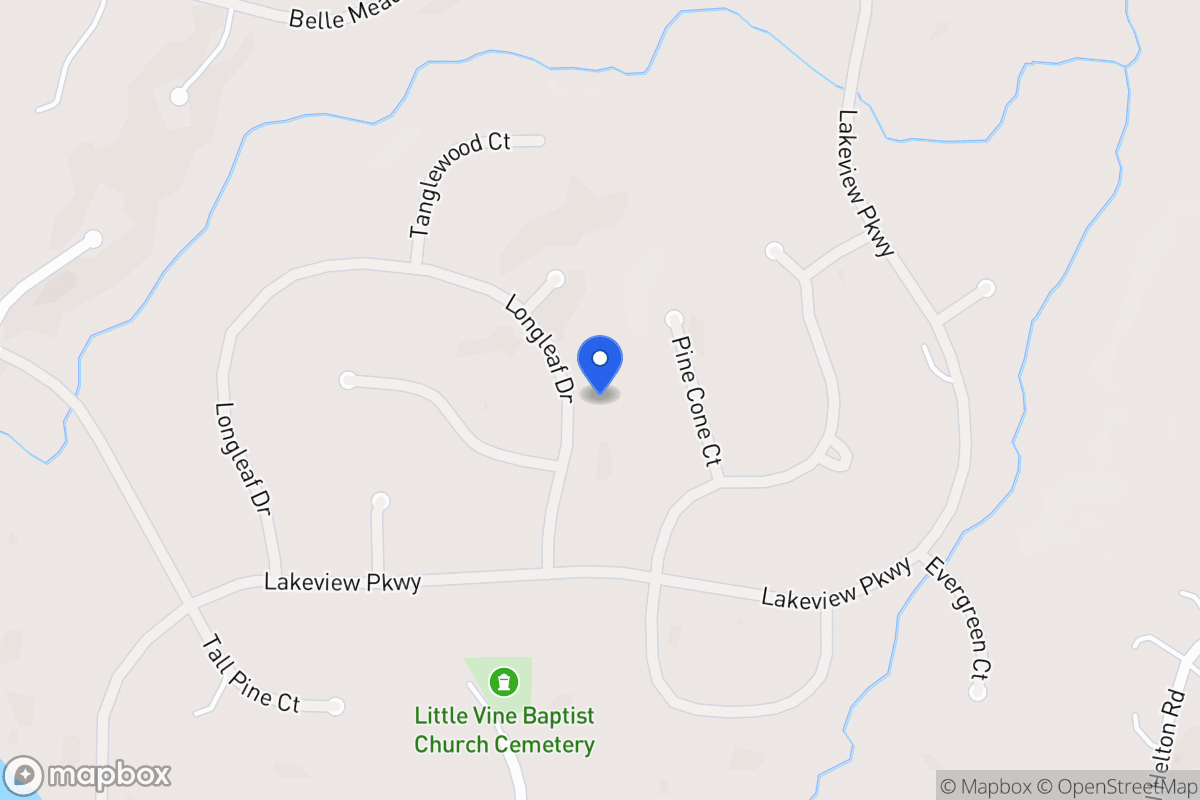 Map of 8035 Longleaf Dr