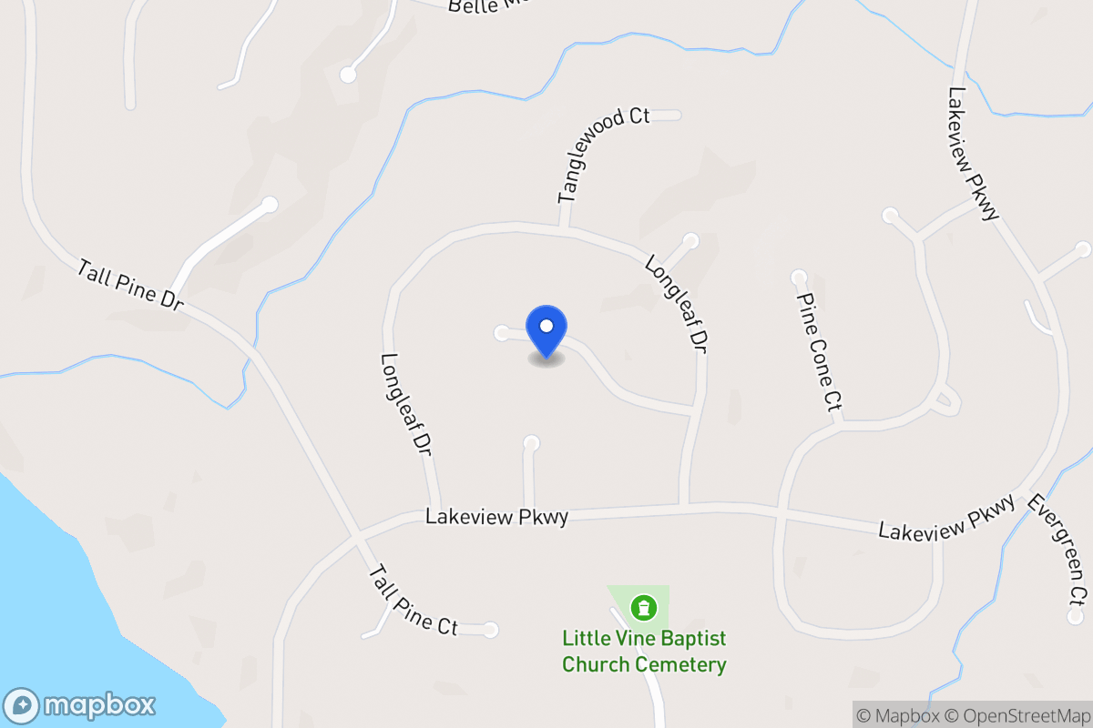 Map of 8045 Longleaf Ct