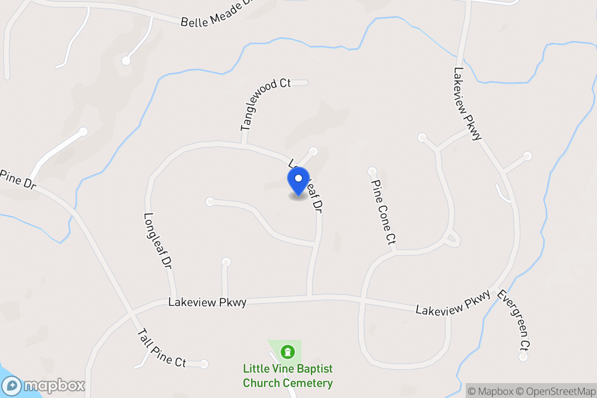 Map of 8061 Longleaf Dr