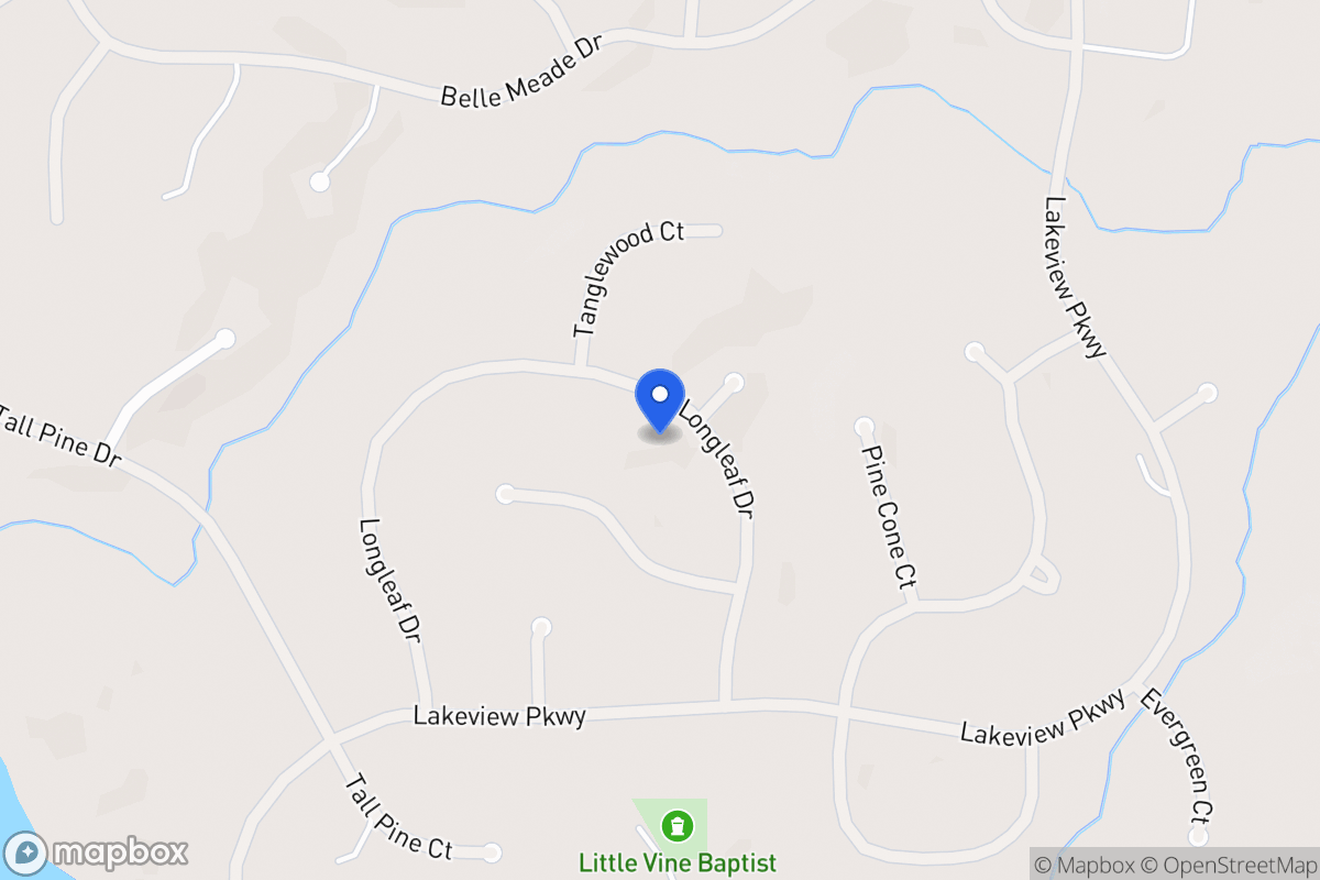 Map of 8063 Longleaf Dr