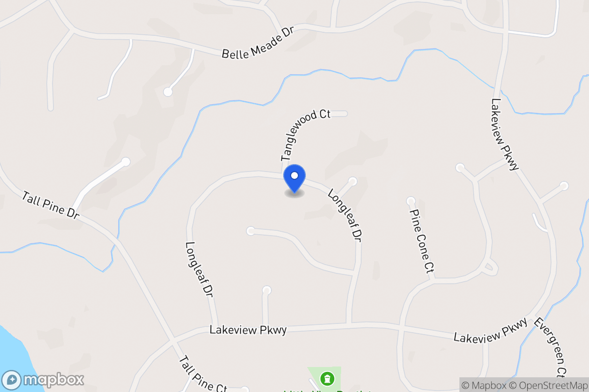 Map of 8065 Longleaf Dr