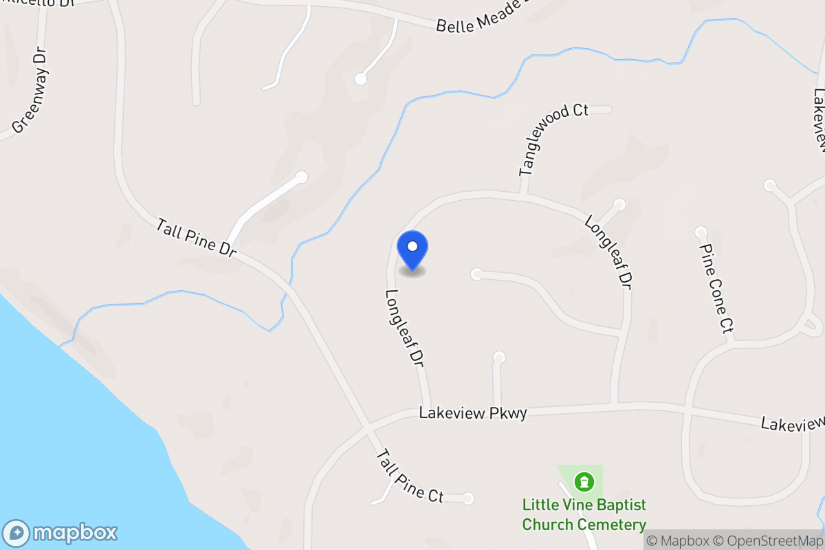 Map of 8074 Longleaf Dr
