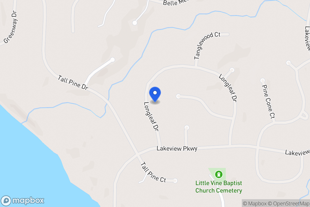 Map of 8075 Longleaf Dr