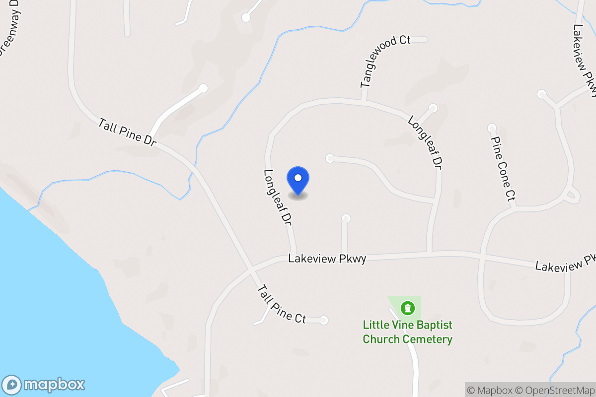 Map of 8077 Longleaf Dr