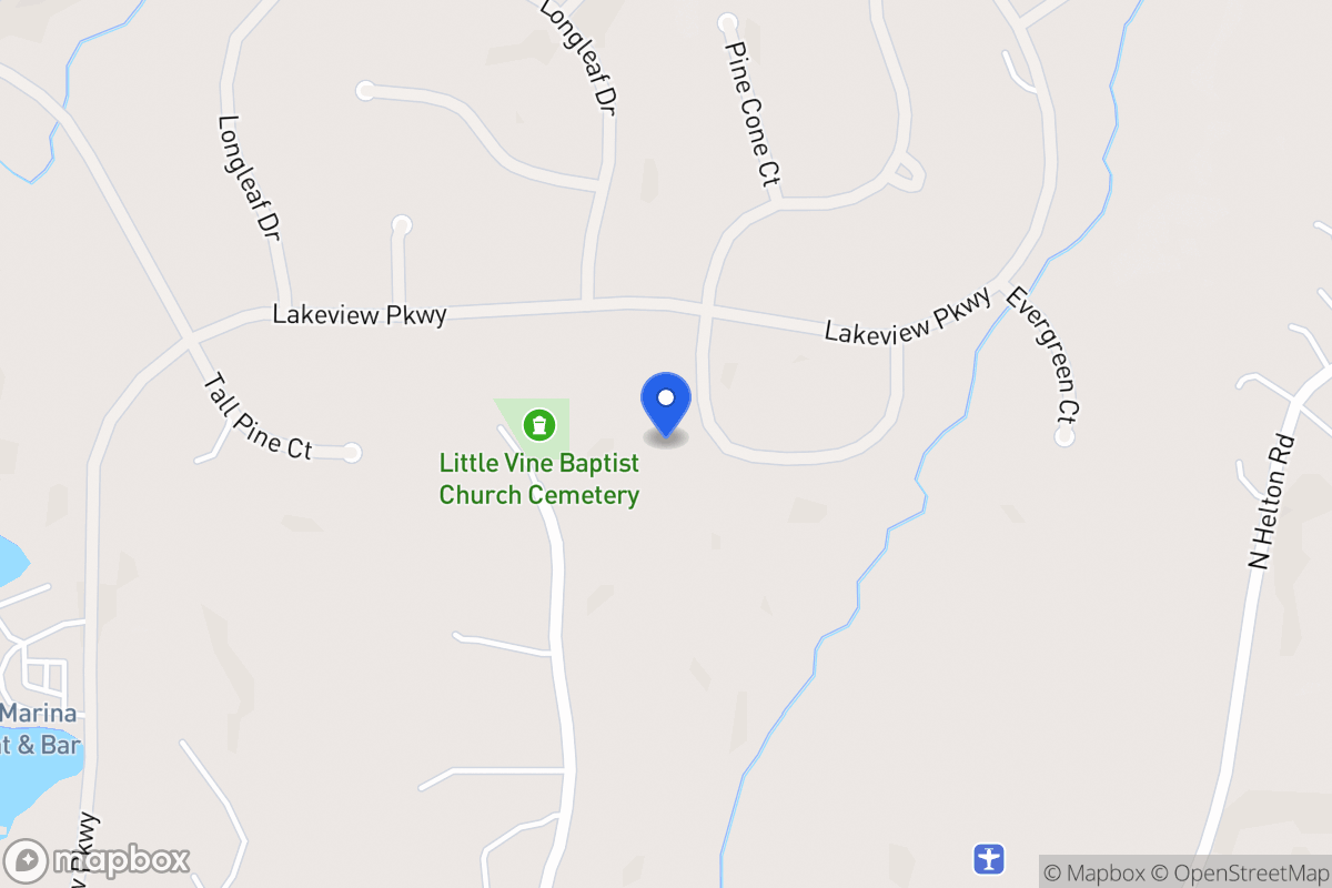 Map of 8104 S Pine Cone Dr