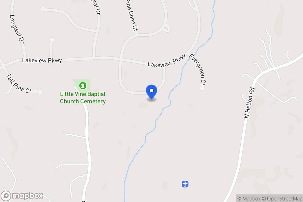Map of 8110 S Pine Cone Dr
