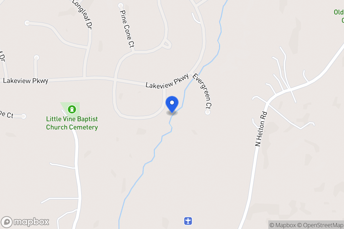 Map of 8113 S Pine Cone Dr