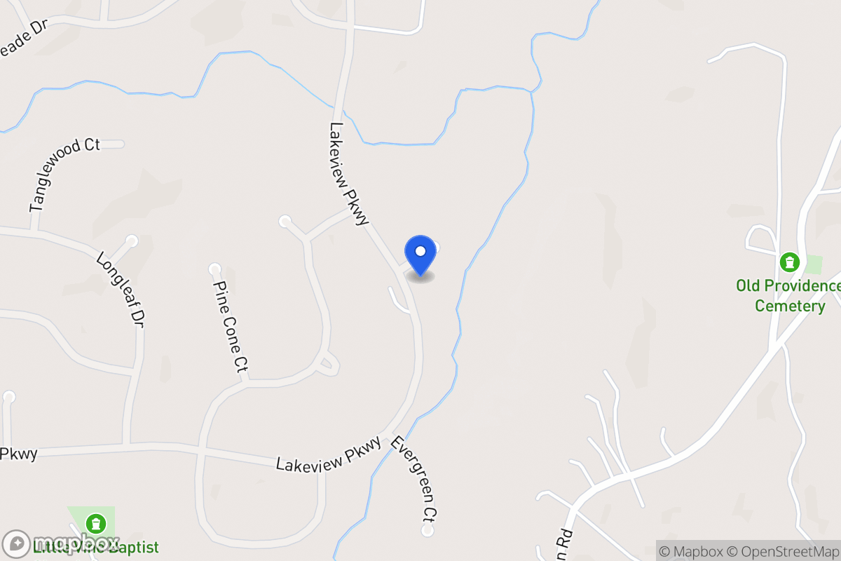 Map of 8136 Spruce Ct