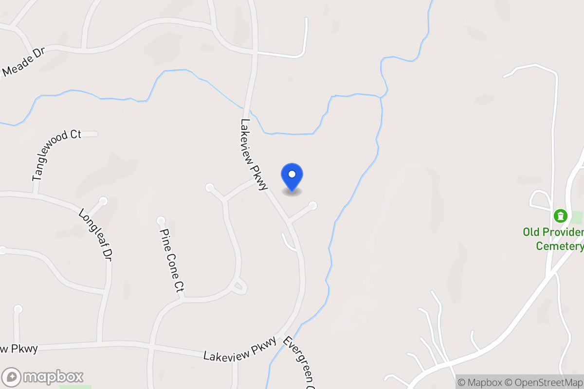 Map of 8141 Spruce Ct