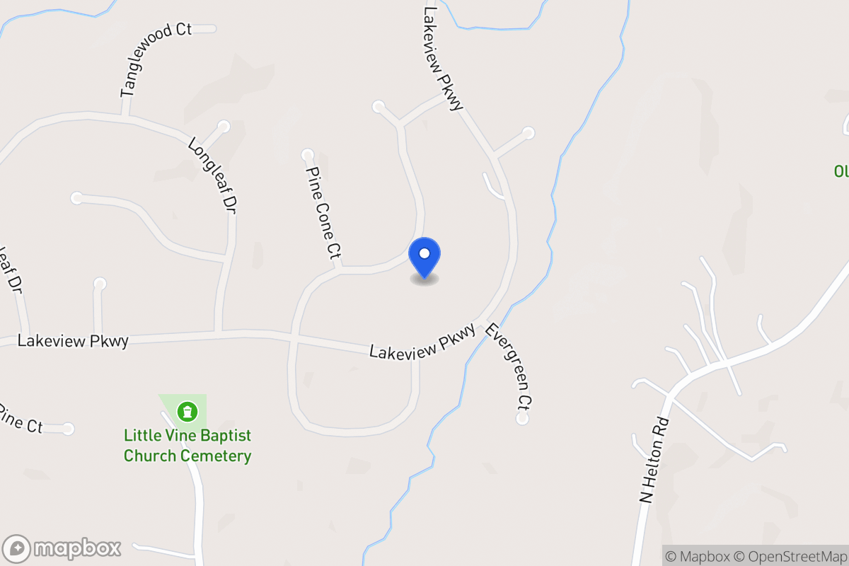 Map of 8168 N Pine Cone Dr