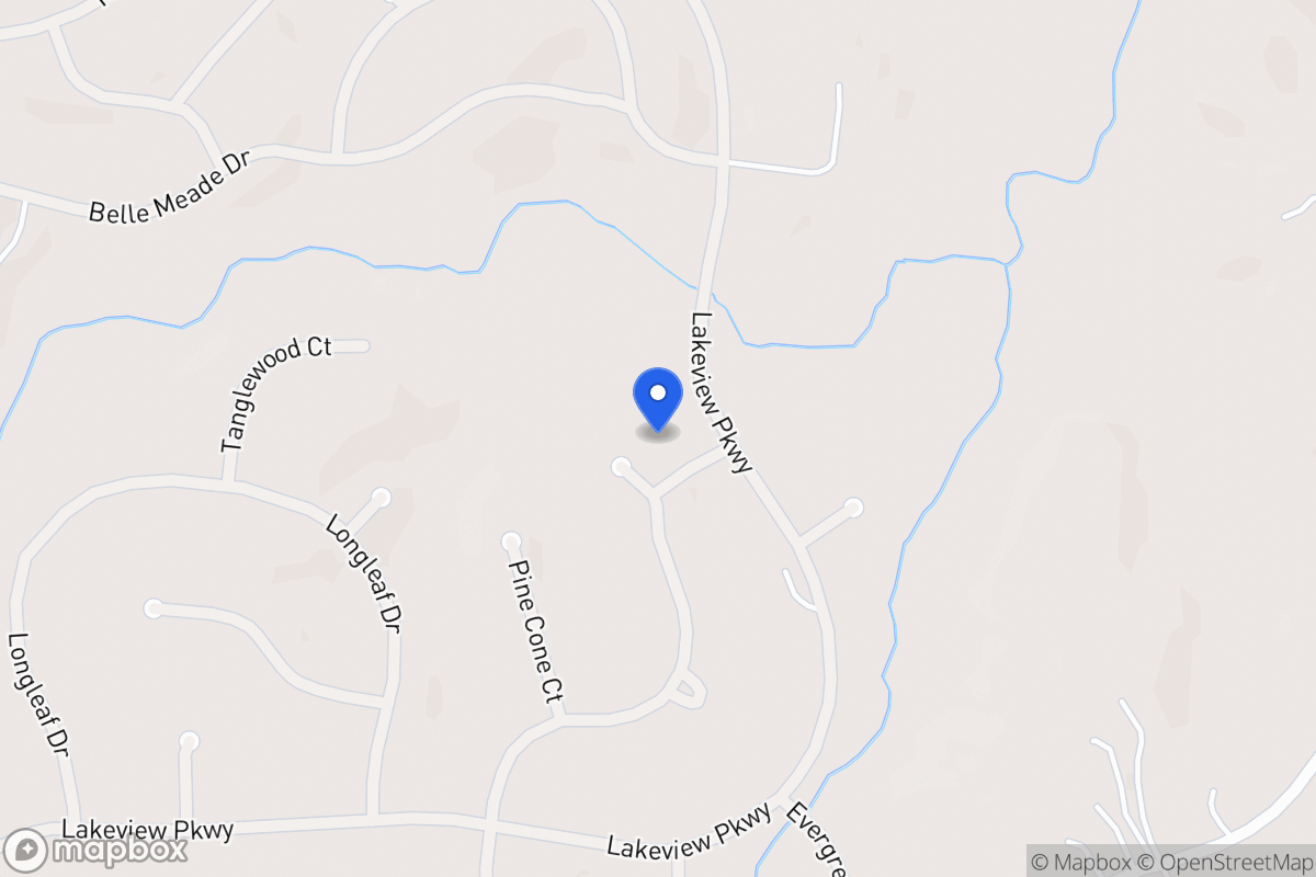 Map of 8179 Pineview Ct