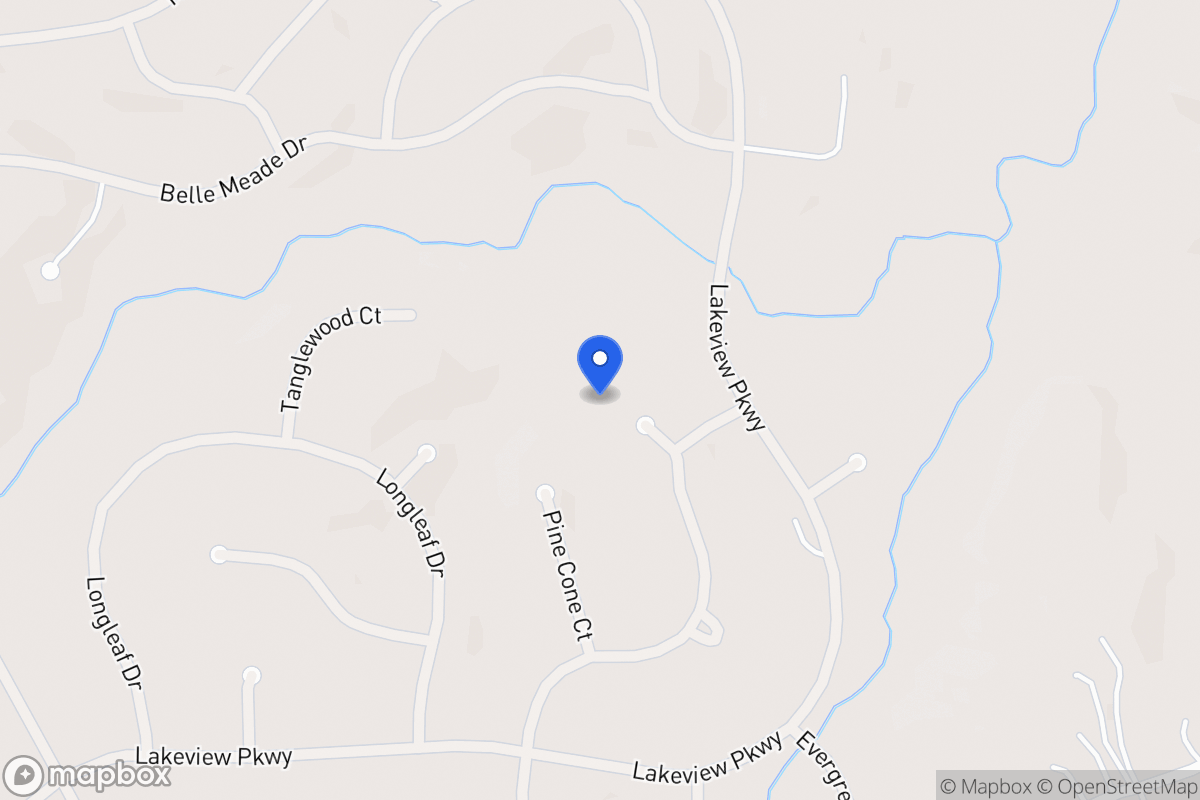Map of 8181 Pineview Ct