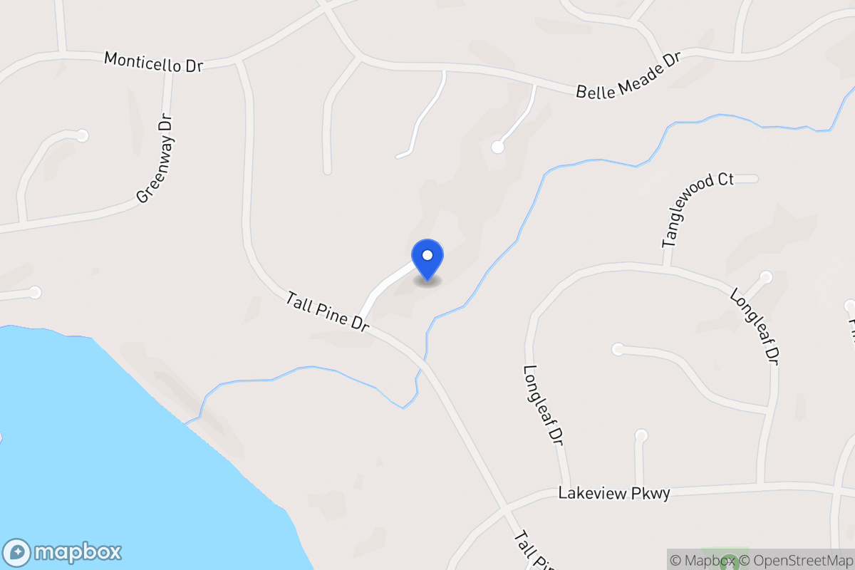 Map of 8223 Tall Pine Terr