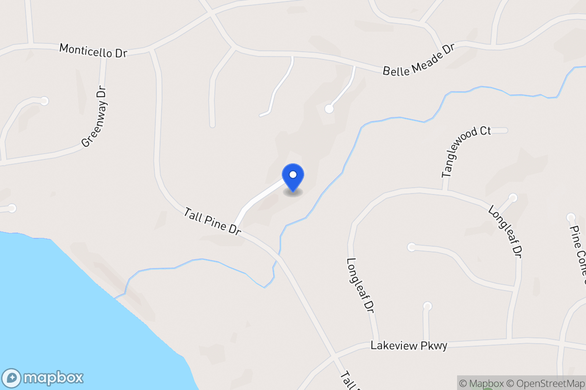 Map of 8224 Tall Pine Terr