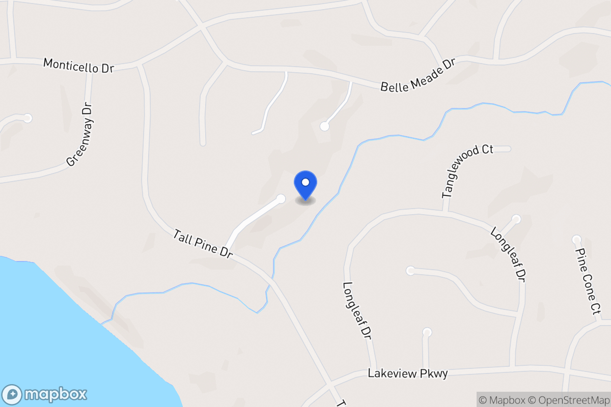 Map of 8225 Tall Pine Terr