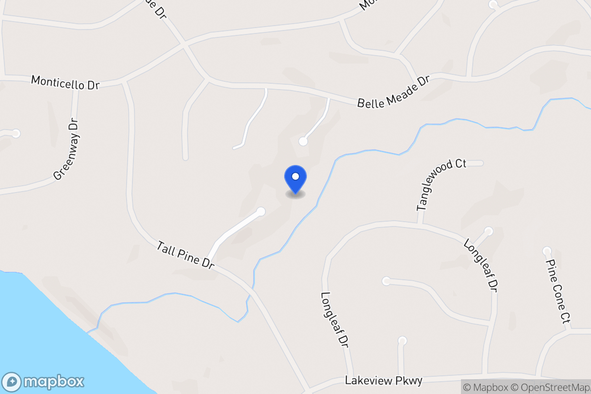 Map of 8226 Tall Pine Terr