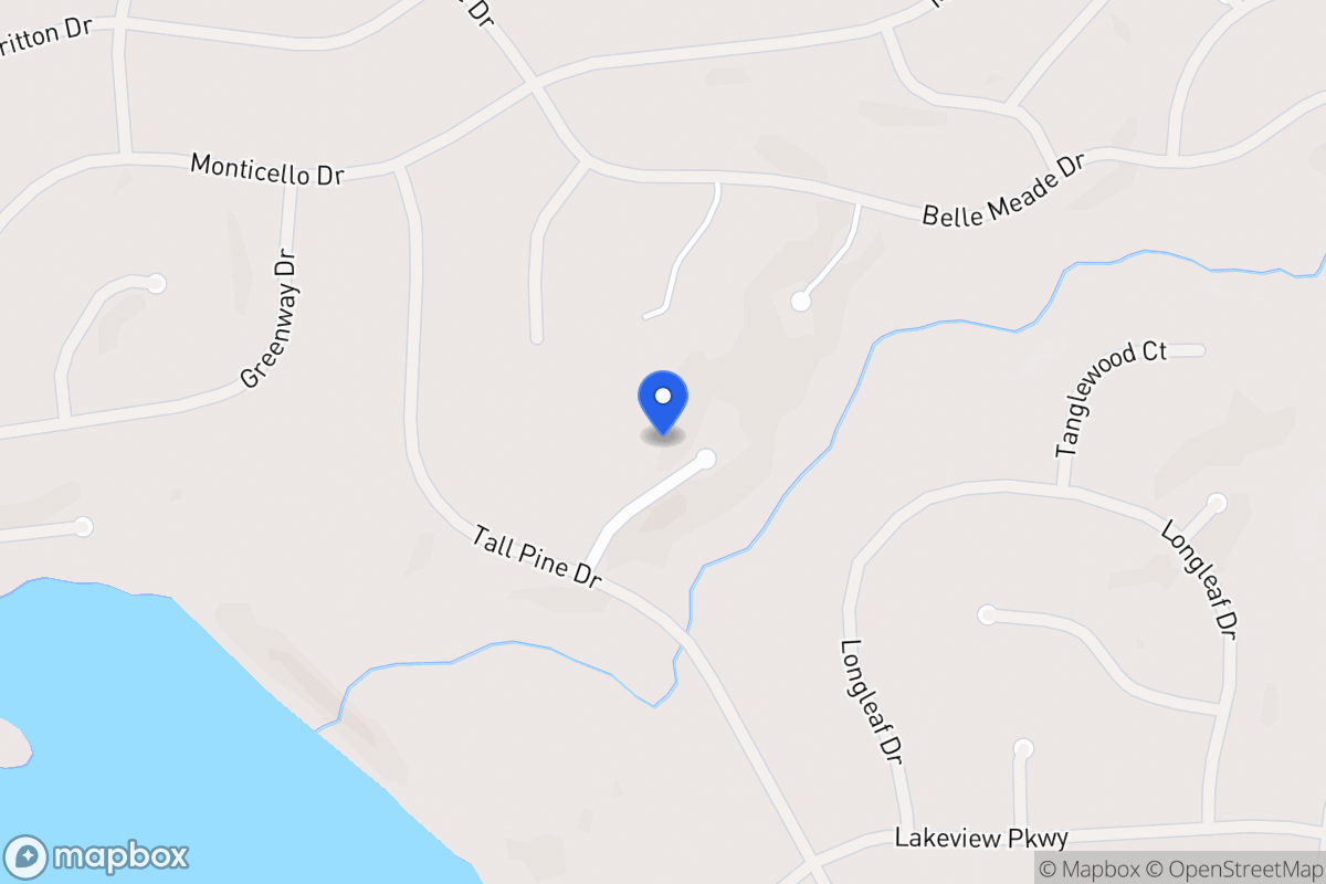 Map of 8228 Tall Pine Terr