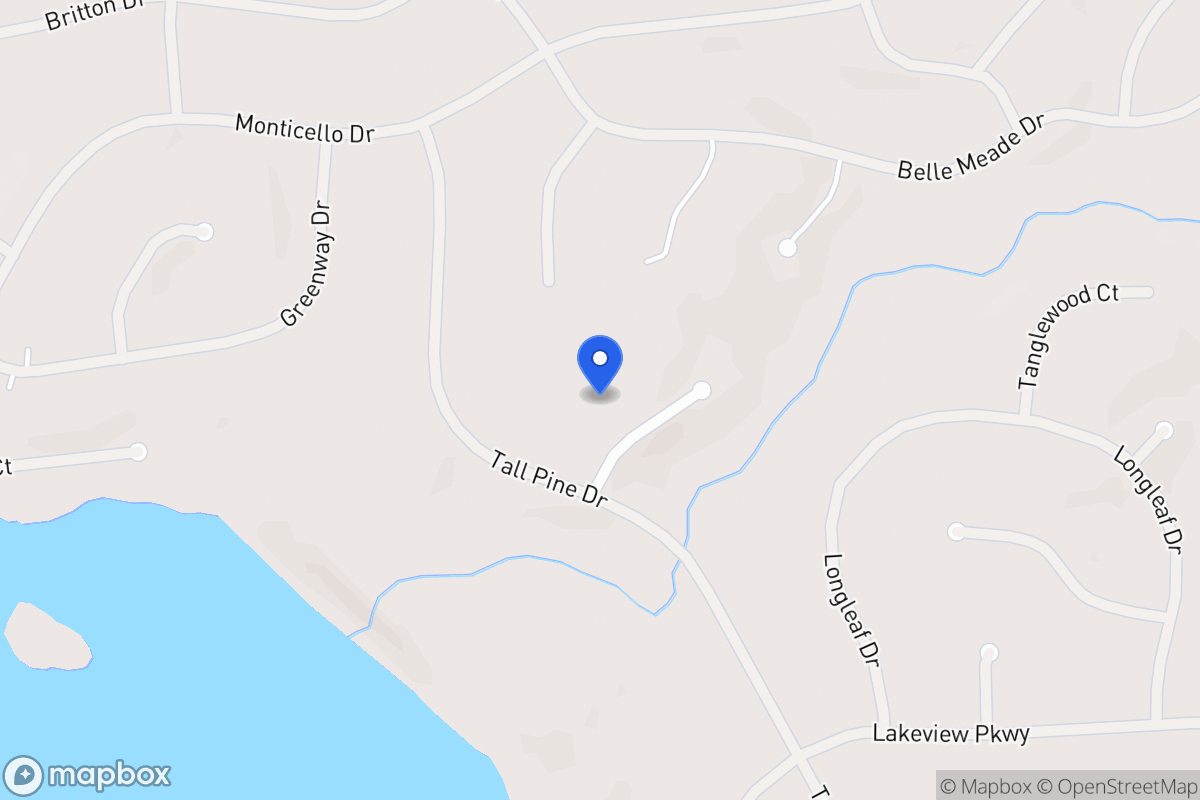 Map of 8230 Tall Pine Terr