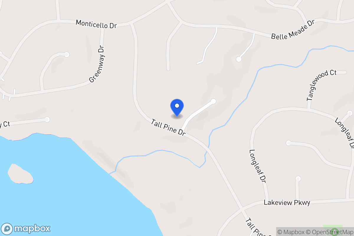Map of 8231 Tall Pine Terr