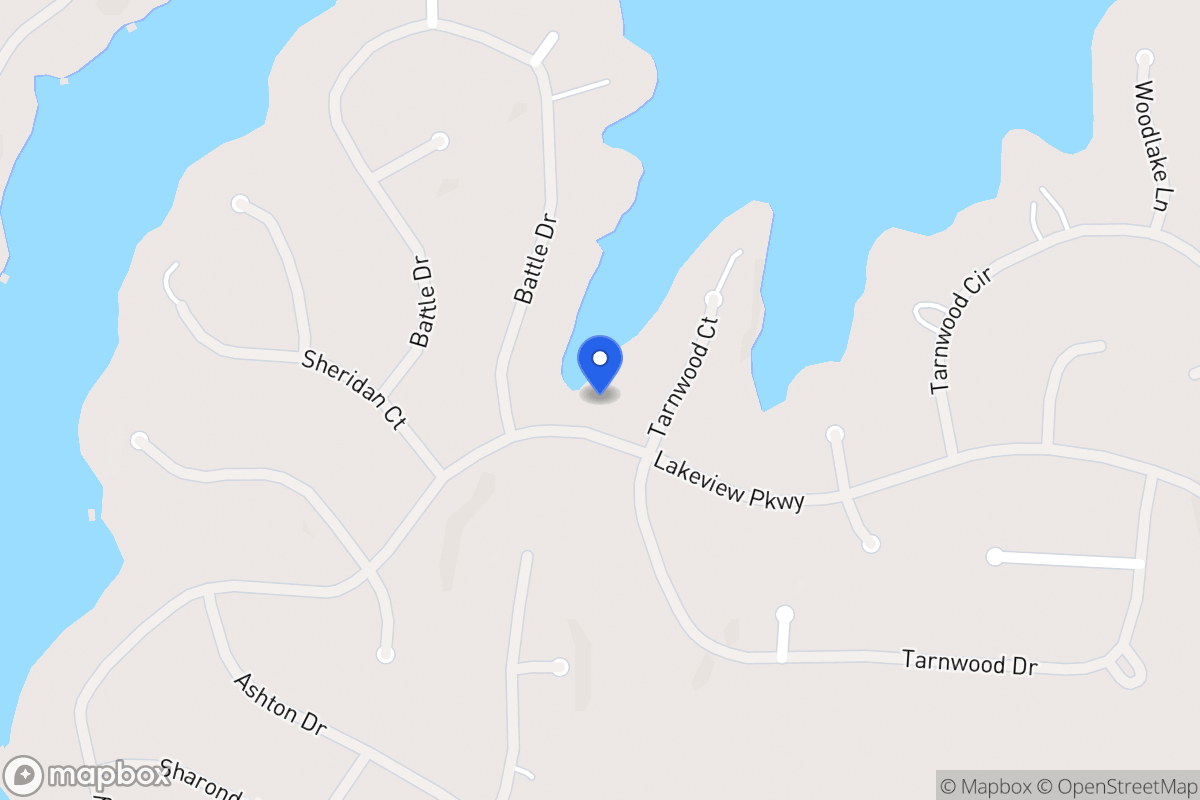 Map of 9001 Lakeview Pkwy