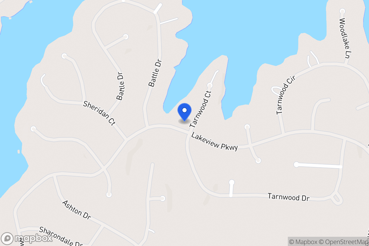 Map of 9002 Lakeview Pkwy