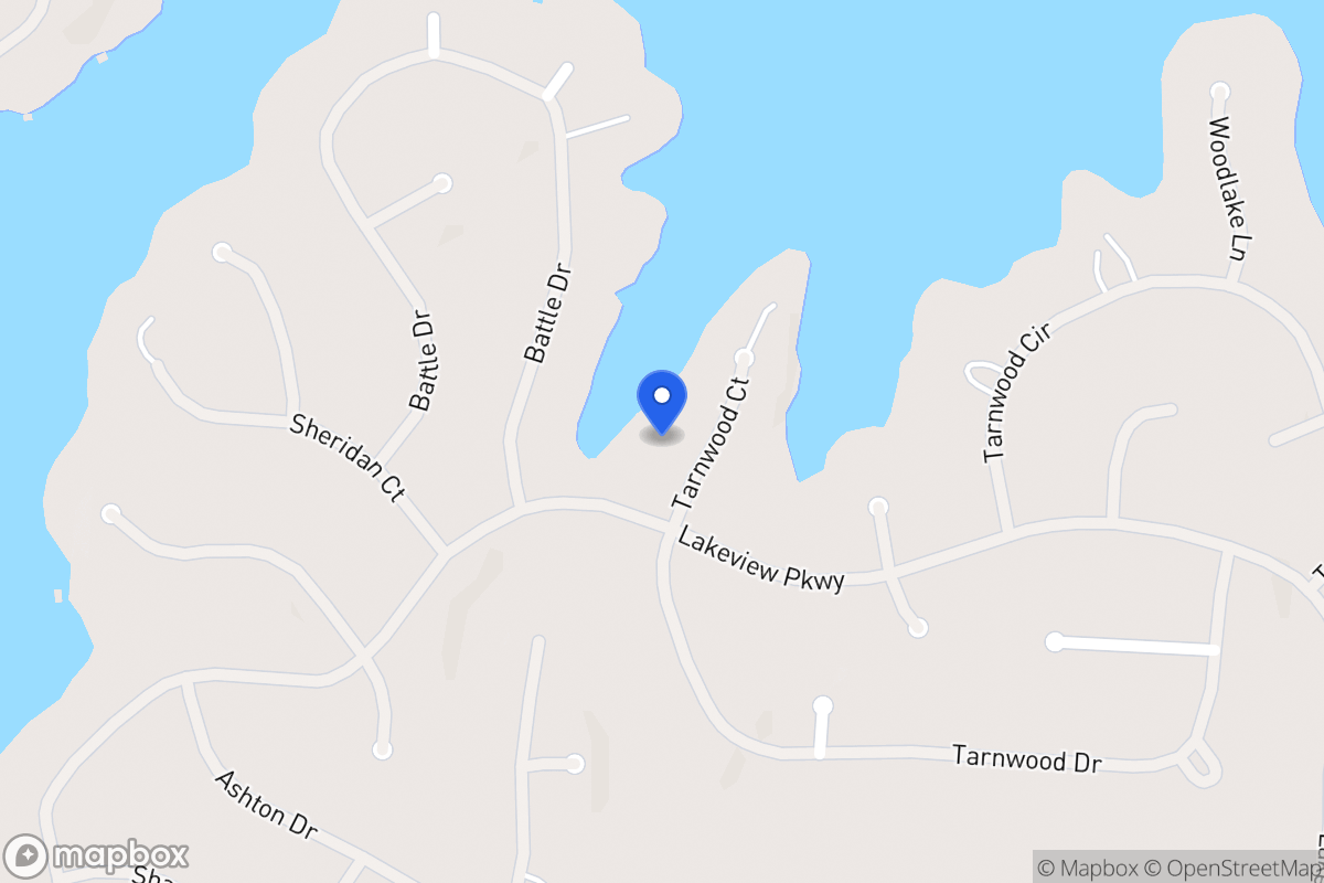 Map of 9004 Tarnwood Ct