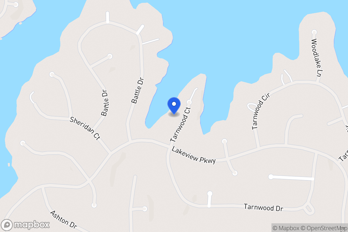 Map of 9005 Tarnwood Ct