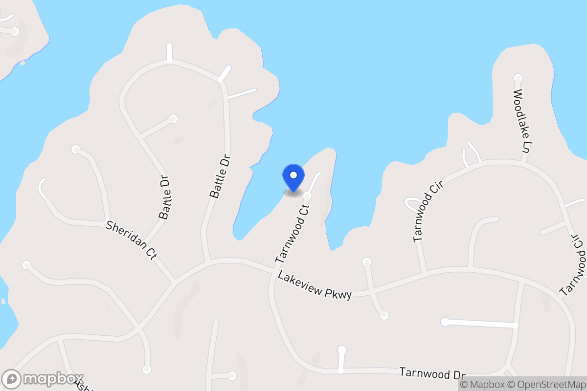 Map of 9007 Tarnwood Ct
