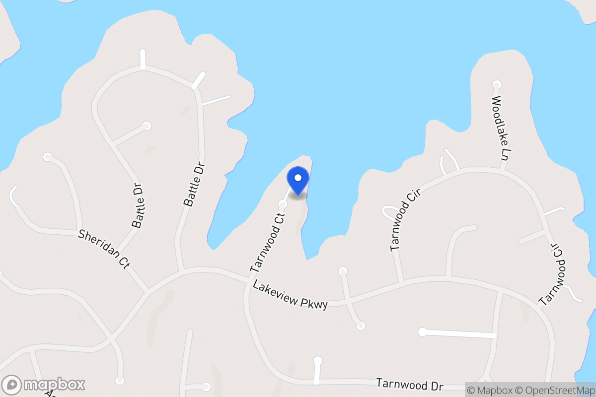 Map of 9010 Tarnwood Ct