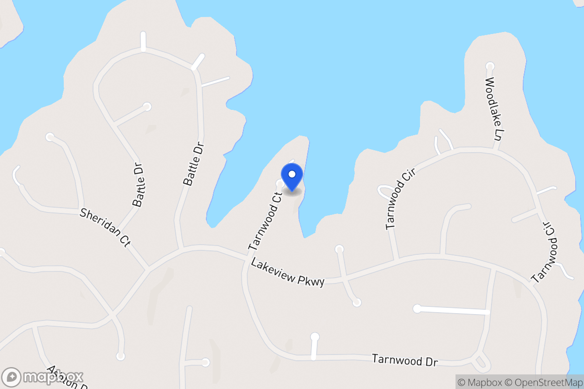 Map of 9011 Tarnwood Ct