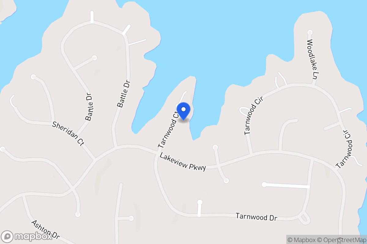 Map of 9012 Tarnwood Ct