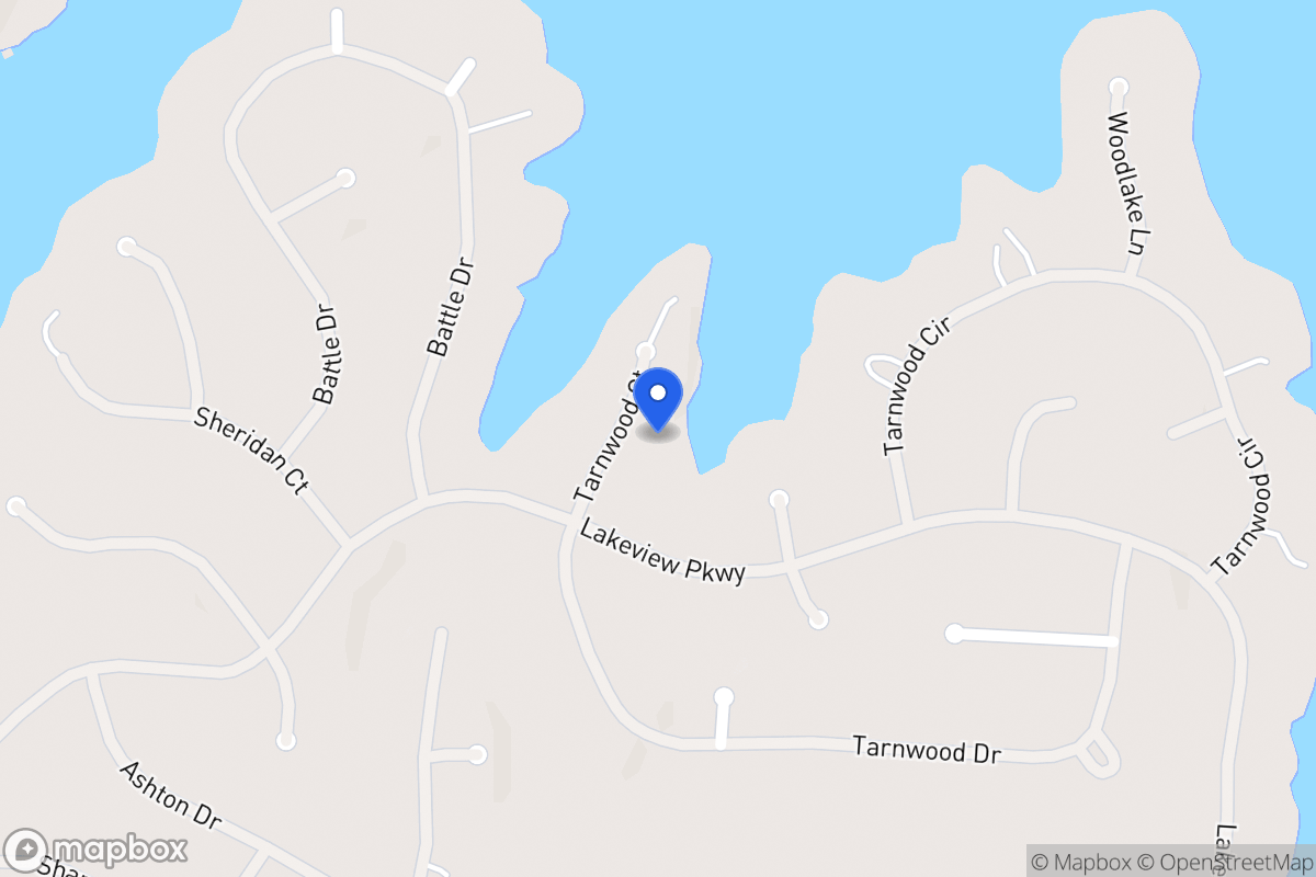 Map of 9013 Tarnwood Ct