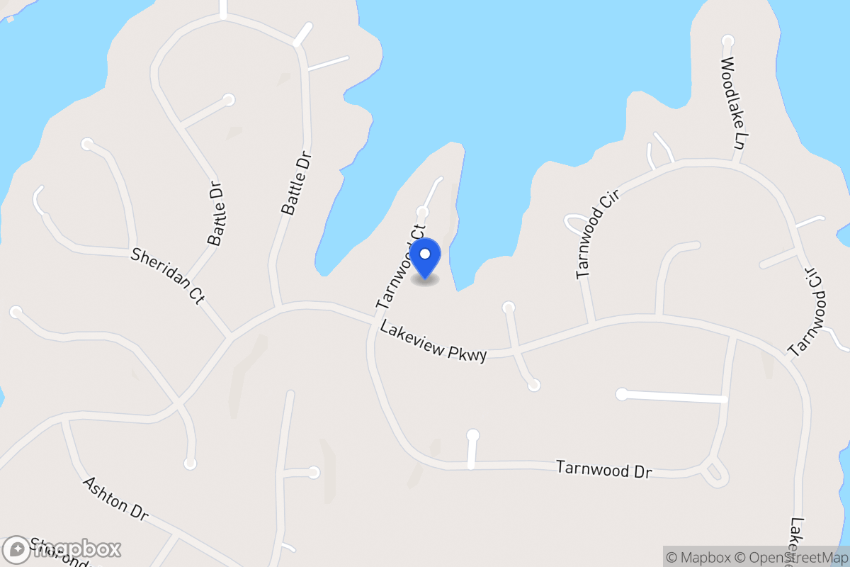 Map of 9014 Tarnwood Ct