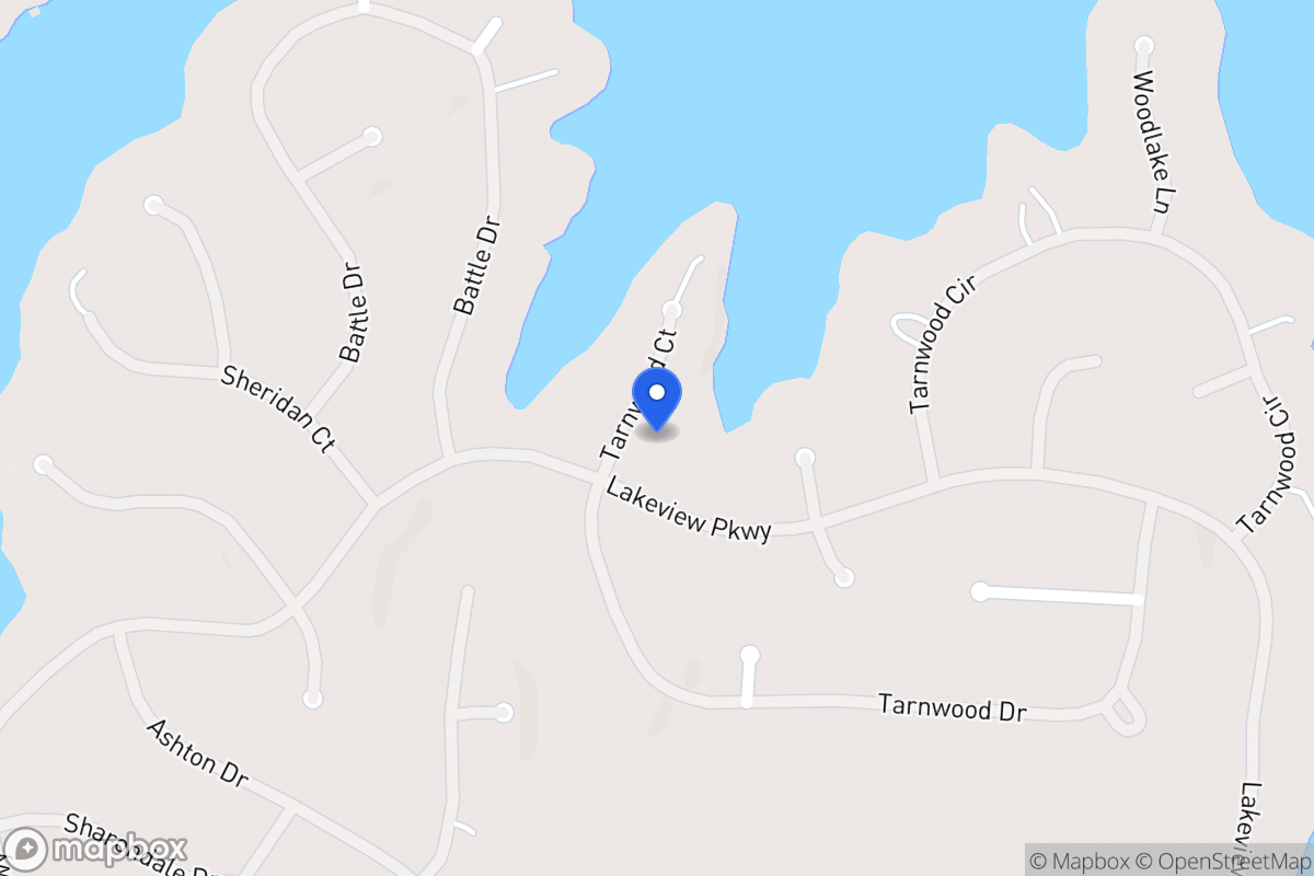 Map of 9015 Tarnwood Ct